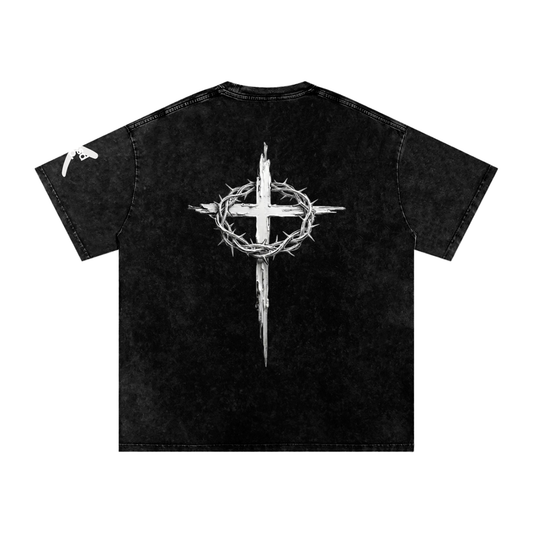 Basic Wear Your Faith Boldly with Crown of Thorns over Cross