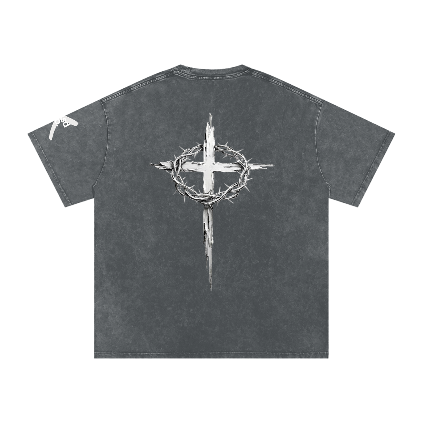 Basic Wear Your Faith Boldly with Crown of Thorns over Cross