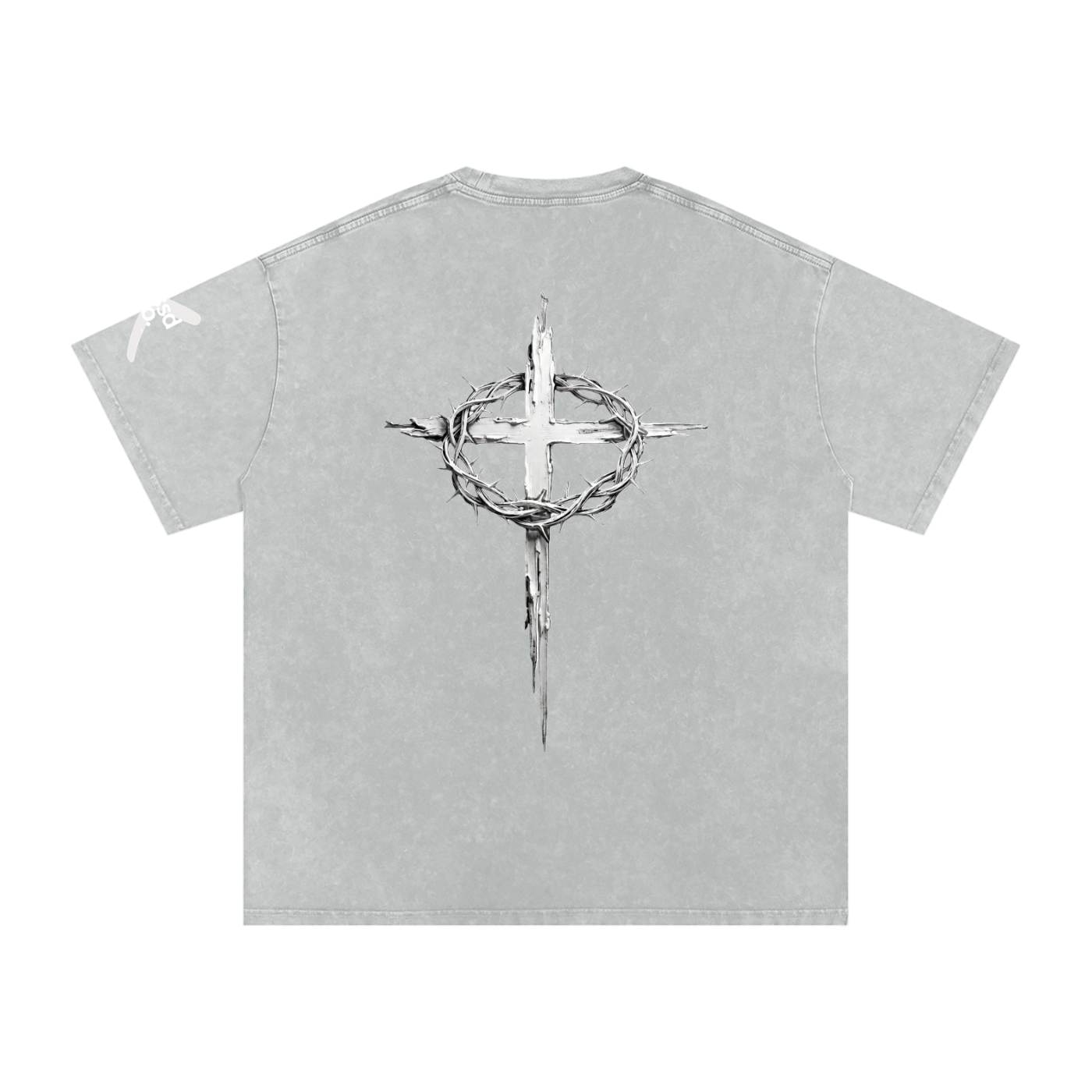 Basic Wear Your Faith Boldly with Crown of Thorns over Cross