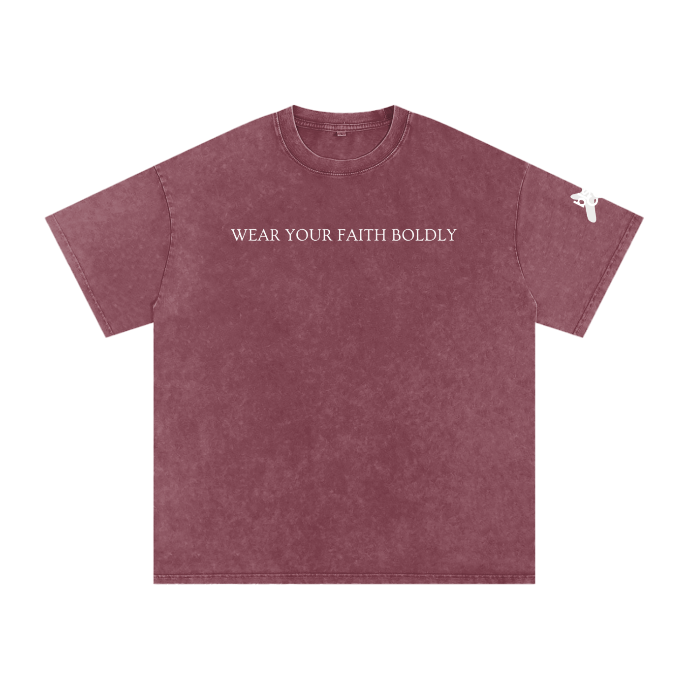 Basic Wear Your Faith Boldly with Crown of Thorns over Cross